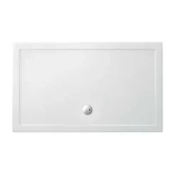 Zamori Rectangle Shower Tray 1500 x 900mm - Centre Waste - Z1361 | Durable & Stylish Shower Base