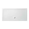 Zamori Rectangle Shower Tray 1600 x 800mm | Centre Waste | Durable & Stylish | Z1231 -Bathroom Sales Shop Zamori 1600x800 central waste Z1231