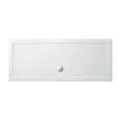 Zamori Rectangle Shower Tray 1700 X 700mm with Centre Waste - Durable & Stylish Showering Solution - Z1183