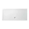 Zamori 1700 x 800mm Rectangle Shower Tray with Centre Waste - Model Z1185 | Durable & Easy to Install -Bathroom Sales Shop Zamori 1700x800 central waste Z1185