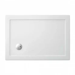 Zamori Rectangle Shower Tray 1000 X 700mm with Corner Waste | Premium Quality | Z1165