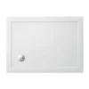 Zamori Rectangle Shower Tray 1100 X 800mm - Corner Waste - Z1171 | Premium Showering Solution -Bathroom Sales Shop Zamori tray 1100x800 offset waste Z1170