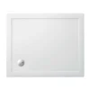Zamori Rectangle Shower Tray 1100 x 900mm with Corner Waste - Durable & Stylish Bathroom Solution - Z1172 -Bathroom Sales Shop Zamori tray 1100x900 offset waste Z1172