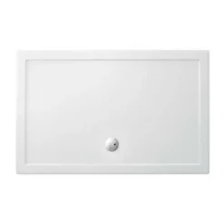 Zamori Rectangle Shower Tray 1400 x 900mm with Centre Waste - Z1178 | Premium Quality | Easy Installation