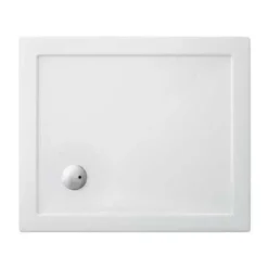 Zamori Rectangle Shower Tray 900 X 760mm - Corner Waste - Z1163 | Premium Shower Base
