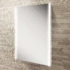 HIB Zircon 50 Illuminated LED Bathroom Mirror, 700 X 500 mm - Modern Design with Energy-Efficient Lighting -Bathroom Sales Shop Zircon 50
