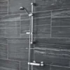 Ultra Nuie Dune Bar Low Pressure Shower Valve With Slider Rail Kit | Bar Mixer Shower | Modern Design | Easy Installation -Bathroom Sales Shop a3910 showers v1 ls