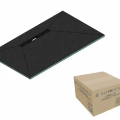 ABACUS Elements Level Access Offset Linear Offset Wet Room Kit 1800 x 900 x 30mm - Premium Wet Room Solution -Bathroom Sales Shop abacus linear offset waste wet room kit main 1