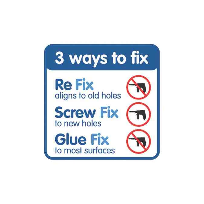 Croydex Pendle Tumbler Glass & Holder - Chrome - Flexi-Fix for Modern Bathrooms 4 Croydex Pendle Tumbler Glass & Holder - Chrome - Flexi-Fix for Modern Bathrooms - Image 2