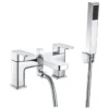 Alabio Bath/Shower Mixer with Bracket - Chrome Finish, Easy Installation, Water-Efficient -Bathroom Sales Shop alabio bath shower mixer chrome