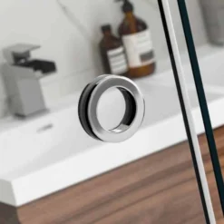 Aquadart Rolla 8 1100mm Sliding Wetroom Screen - Premium Walk-In Shower Enclosure -Bathroom Sales Shop aquadart rolla8 handle 2