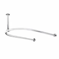Bayswater Detta Chrome Shower Curtain Ring - Premium Shower Accessory