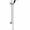Bayswater Traditional Slider Rail Kit - Black & Chrome | Premium Shower Valve Accessory