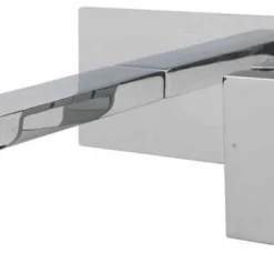 Sagittarius Blade Wall Mounted Basin Mixer Tap - Modern Chrome Finish