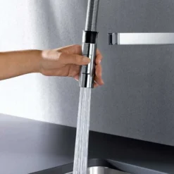 Blanco Culina - S Chrome Monobloc Kitchen Tap - 517597 | High-Quality Kitchen Faucet -Bathroom Sales Shop blancoculina chrome 2