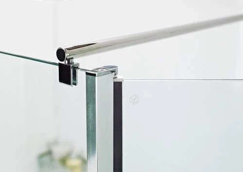 Roman Showers Select 400 Pivoting Deflector Panel 443mm Width (8mm Glass) - Clear Glass Wetroom Panel 6 Roman Showers Select 400 Pivoting Deflector Panel 443mm Width (8mm Glass) - Clear Glass Wetroom Panel - Image 4