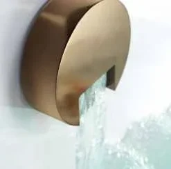 Brushed Bronze Overflow Bath Filler Tap - ABACUS | Elegant Bathroom Upgrade -Bathroom Sales Shop brushed bronze overflow bath waste