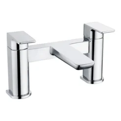 Buff Bath Filler - Chrome | Modern Bath Taps for Your Bathroom