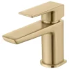 Buff Mono Cloakroom Basin Tap - Brushed Brass | High-Quality Bathroom Tap -Bathroom Sales Shop buff cloakroom mixer brass