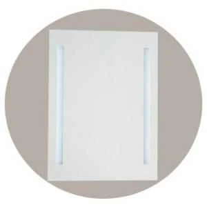 Malham Illuminated Mirror - 450 X 300 - Battery Powered LED Bathroom Mirror by Croydex 4 Malham Illuminated Mirror - 450 X 300 - Battery Powered LED Bathroom Mirror by Croydex - Image 2