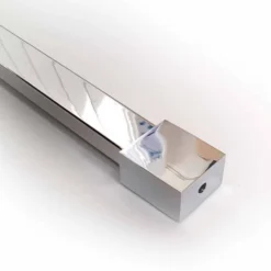 Aquadart Wetroom 10mm Glass Wall Profile & Support Arm Kit - Polished Silver | Wetroom Shower Screens -Bathroom Sales Shop chrome arm 2 1