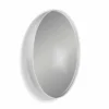 City Round Mirror 600mm - White - Origins Living | Premium Bathroom Mirror -Bathroom Sales Shop city mirror round white