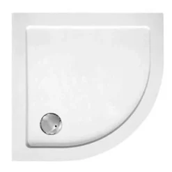 Burlington Quadrant Shower Enclosure 800 x 800mm - Outward Opening Doors | Premium Quality -Bathroom Sales Shop cleargreen quadrant large 1