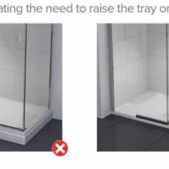 Kudos Connect2 1200 x 800mm Rectangle Shower Tray | Durable & Stylish Showering Solution -Bathroom Sales Shop connect2 eg 12