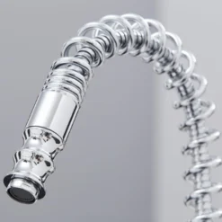 Durham Chrome Pull Out Spray Single Lever Spring Kitchen Sink Mixer Tap - Modern Design & Easy Installation 7 Durham Chrome Pull Out Spray Single Lever Spring Kitchen Sink Mixer Tap - Modern Design & Easy Installation -Bathroom Sales Shop durham chrome 3