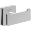 Villeroy & Boch Elements Striking Double Robe Hook - Chrome -Bathroom Sales Shop elements striking double robe hook chrome