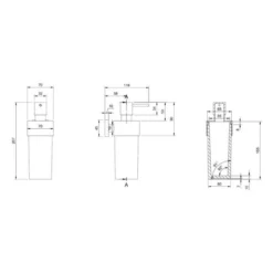 Villeroy & Boch Elements Striking Soap Dispenser Chrome | Premium Bathroom Accessory -Bathroom Sales Shop elements striking soap dispenser tech 1