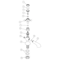 Elizabeth Basin Pillar Taps | Stylish Bathroom Basin Taps | High-Quality Taps -Bathroom Sales Shop elizabeth basin pillar tap parts