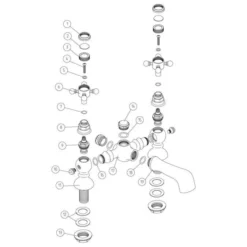 Elizabeth Bath Filler | Premium Bath Taps | Modern Bathroom Taps 6 Elizabeth Bath Filler | Premium Bath Taps | Modern Bathroom Taps -Bathroom Sales Shop elizabeth bath filler parts