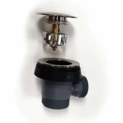 Brushed Bronze Easy Clean Click Bath Waste & Overflow - ABACUS | Premium Bath Wastes -Bathroom Sales Shop ez clean 2