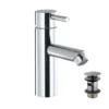 Jaquar Florentine Chrome Mini Basin Mixer Tap - Elegant & Durable Bathroom Tap -Bathroom Sales Shop florentine mini mono basin mixer