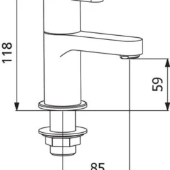 Francis Pegler Strata Chrome Bath Taps Pair | High-Quality Bathroom Taps -Bathroom Sales Shop francis pegler strata bath taps pair 1