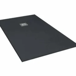 Giorgio2 2000 x 700mm Cut-To-Size Graphite Slate Effect Shower Tray | Durable & Stylish
