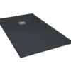 Giorgio2 800x800mm Graphite Slate Effect Square Shower Tray - Cut-To-Size -Bathroom Sales Shop giorgio2 blk rect 7