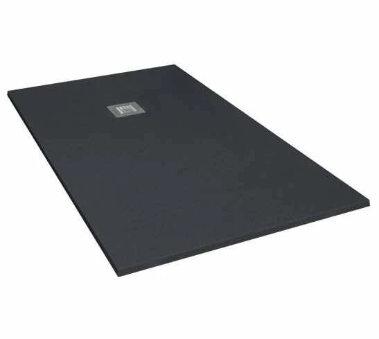 Giorgio2 800x800mm Graphite Slate Effect Square Shower Tray - Cut-To-Size 3 Giorgio2 800x800mm Graphite Slate Effect Square Shower Tray - Cut-To-Size