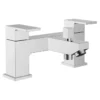Havanna Bath/Shower Mixer with Bracket - Chrome Finish - Modern Bathroom Tap -Bathroom Sales Shop havana bath shower mixer chrome