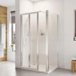 Roman Haven6 1000mm Bi-Fold Shower Door - Premium Quality Shower Enclosure 5 Roman Haven6 1000mm Bi-Fold Shower Door - Premium Quality Shower Enclosure -Bathroom Sales Shop haven bi fold door shower enclosure 163 3