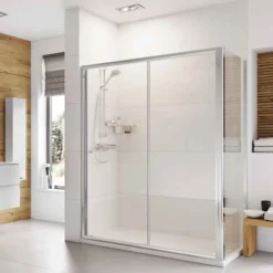 Roman Haven6 1300mm Sliding Shower Door | Premium Bathroom Enclosure -Bathroom Sales Shop haven sliding door shower enclosure 398 3
