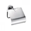 Inda Gealuna Chrome Toilet Roll Holder With Cover - Sleek Bathroom Accessory (A10260) 2 Inda Gealuna Chrome Toilet Roll Holder With Cover - Sleek Bathroom Accessory (A10260) -Bathroom Sales Shop inda gealuna a10260 1