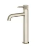 ABACUS Iso Pro Tall Mono Basin Mixer - Brushed Nickel | Modern Bathroom Tap -Bathroom Sales Shop iso pro tall mono mixer nickel