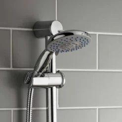 Plan Thermostatic Concealed Shower Valve with Fixed Rain Head & Riser Rail - Kartell UK -Bathroom Sales Shop kartell plan shower hand option1 lifestyle SHO001PL SHO080DE SHO092OE main 1