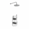 Klassique Thermostatic Concealed Shower Valve with Fixed Rain Head | Kartell UK | Traditional Showering -Bathroom Sales Shop klassique option 2