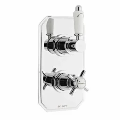 Klassique Thermostatic Concealed Shower Valve with Riser Rail Kit - Premium Showering Solution by Kartell UK -Bathroom Sales Shop klassique valve 1