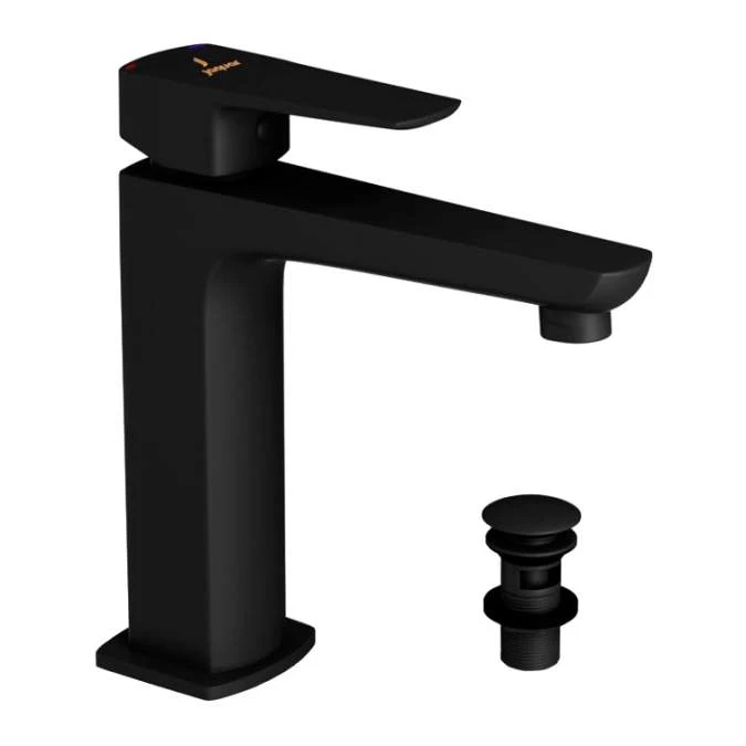 Jaquar Kubix Prime Matt Black Basin Mixer Tap - Modern Bathroom Faucet 3 Jaquar Kubix Prime Matt Black Basin Mixer Tap - Modern Bathroom Faucet