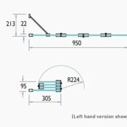 Kudos Inspire 4 Panel 6mm Folding Bath Screen - 950 x 1500mm | Premium Shower Enclosure 9 Kudos Inspire 4 Panel 6mm Folding Bath Screen - 950 x 1500mm | Premium Shower Enclosure -Bathroom Sales Shop kudos 4 panel bath screen rubberduck tech