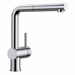 Blanco Linus S Chrome Kitchen Tap - 512402 | Sleek Monobloc Design